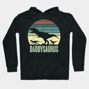 Daddy-saurus Fathers day Dad Papa Family Dinosaurs Matching Hoodie